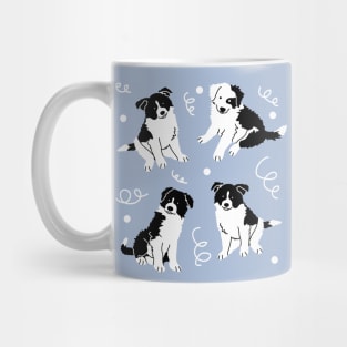 Border Collie Puppies Mug